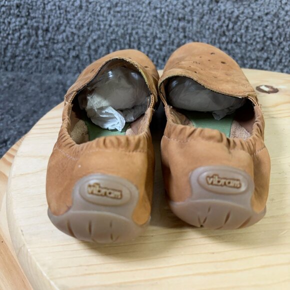 Merrell Barefoot Life Zest Glove Flats Womens Size 5.5 Tan Slip On Vibram Shoes - Picture 4 of 9